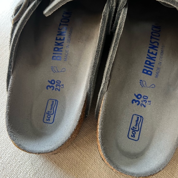 Birkenstock Boston soft footbed basalt gray 36 - Picture 4 of 4